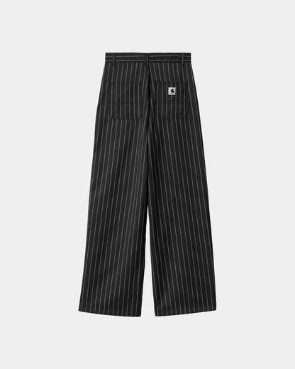 Women's Seaton Stripe Pant | Black / Wax