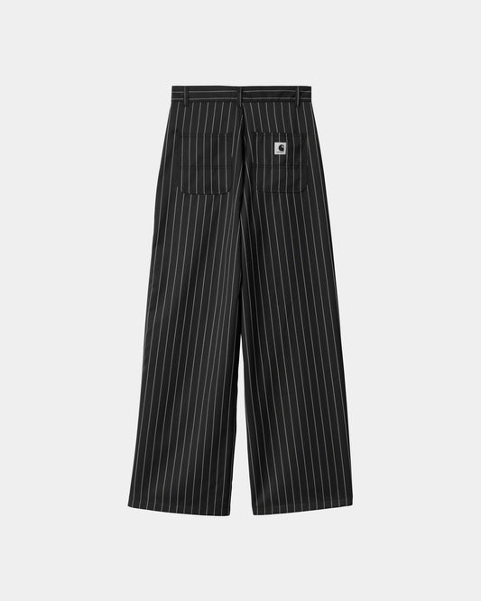 Women's Seaton Stripe Pant | Black / Wax