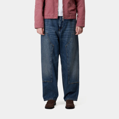 Women's Brandon Double Knee Pant | Blue (dark used wash)