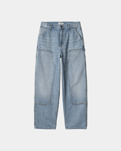 Women's Brandon Double Knee Pant | Blue (burst washed)