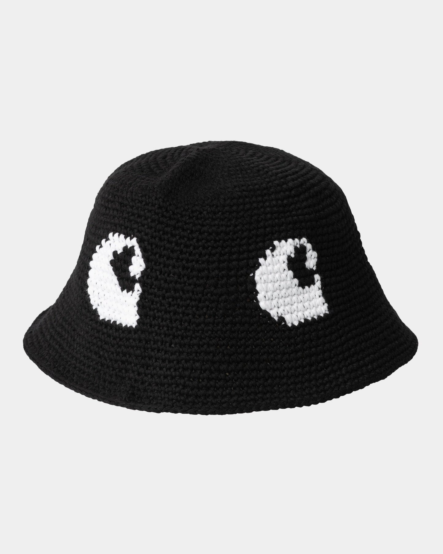 Cane Hat | Black / White