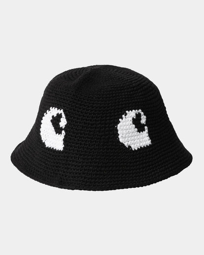 Cane Hat | Black / White