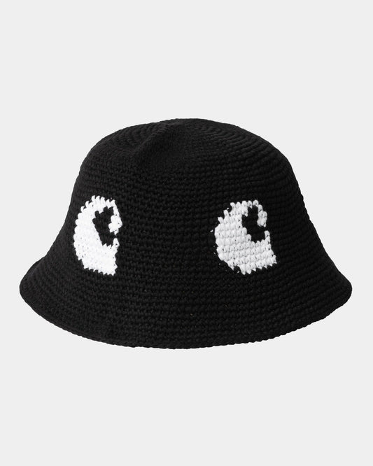 Cane Hat | Black / White