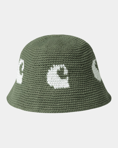 Cane Hat | Dollar Green / White