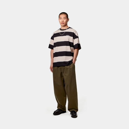 Quinby Stripe T-Shirt | Black