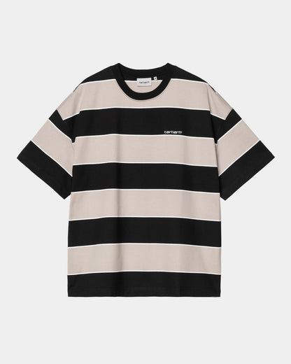 Quinby Stripe T-Shirt | Black
