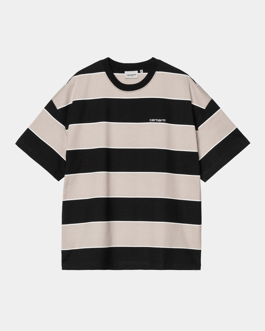 Quinby Stripe T-Shirt | Black