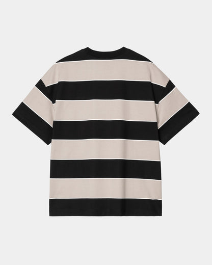 Quinby Stripe T-Shirt | Black