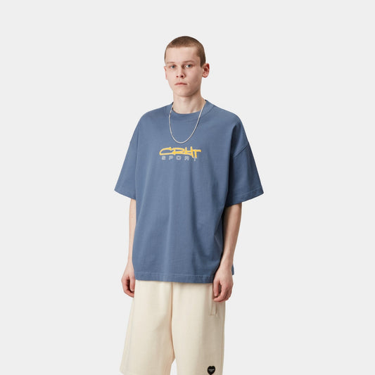 Lyntos T-Shirt | Blue Iris