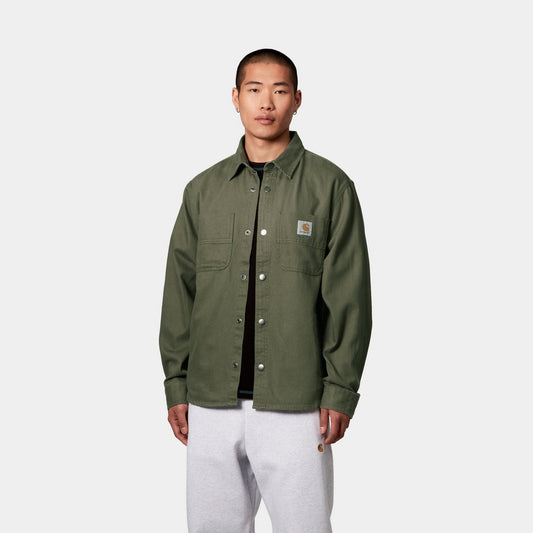 Crawford Shirt Jacket | Dollar Green