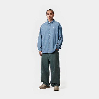 Lucas Shirt | Blue (bleached)