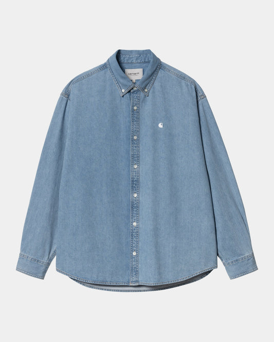 Lucas Shirt | Blue (bleached)