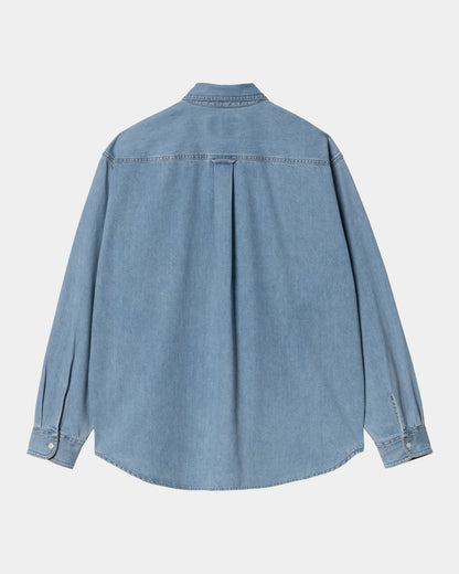 Lucas Shirt | Blue (bleached)