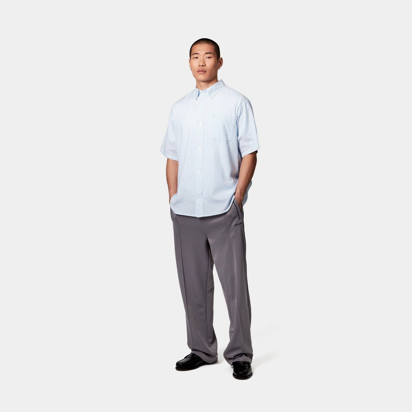 Phelps Stripe Shirt | Bluebird