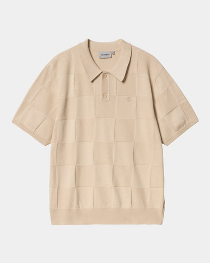 Checker Polo | Fleur De Sel