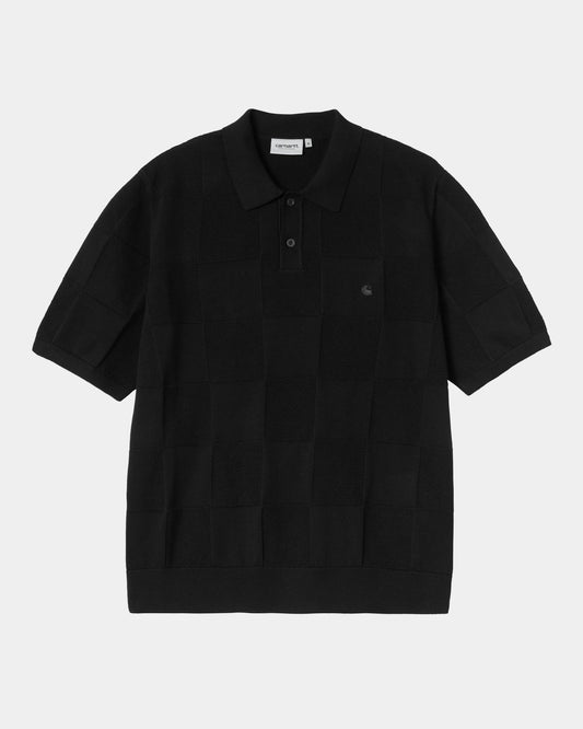 Checker Polo | Black