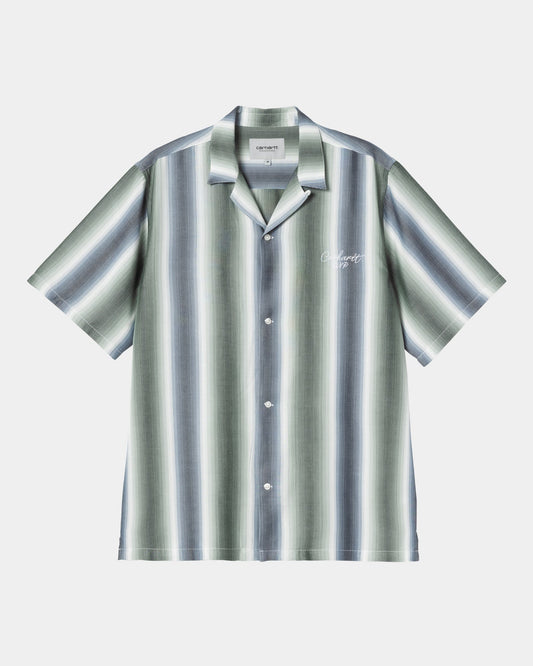 Dashner Stripe Shirt | Park / White