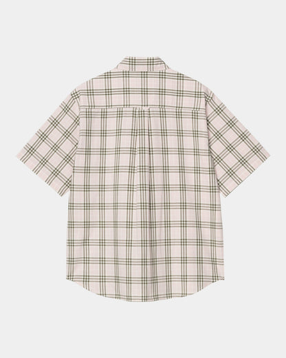 Niven Check Shirt | Air Pink / Wax