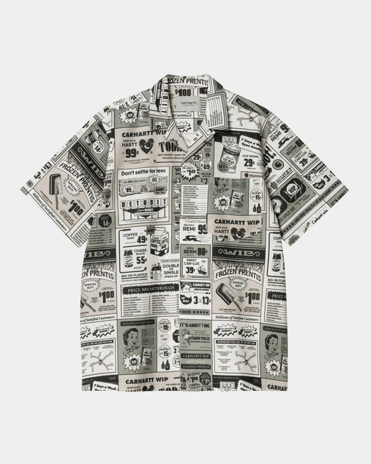 Catalogue Print Shirt | Neutral