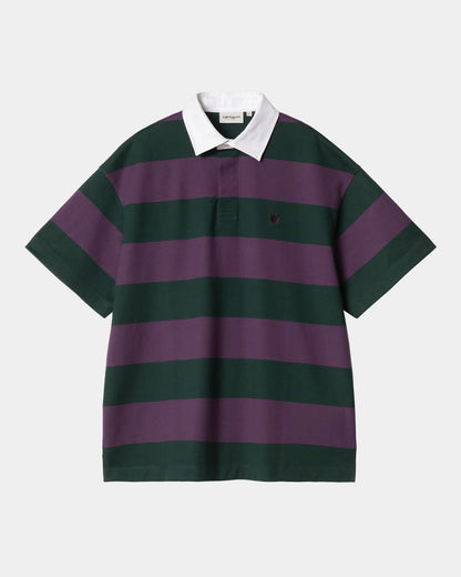 Women's Seffner Stripe Polo T-Shirt | Conifer