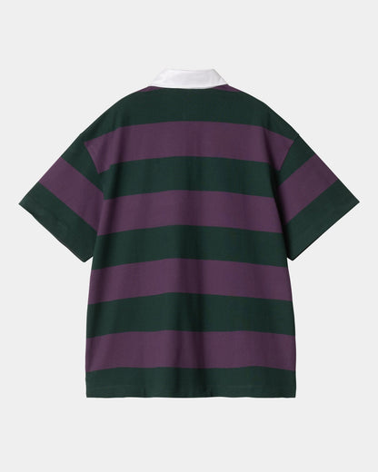 Women's Seffner Stripe Polo T-Shirt | Conifer