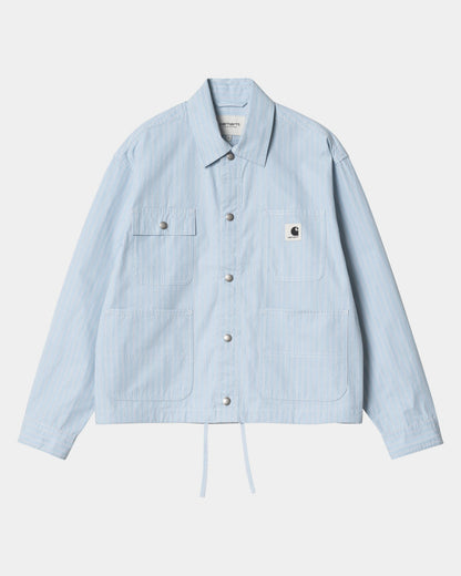 Women's Nota Shirt Jacket | Bluebird Bova Stripe