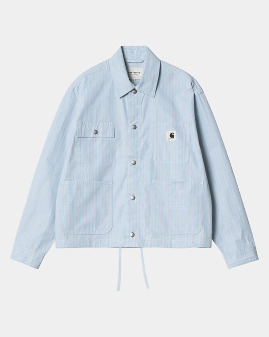 Women's Nota Shirt Jacket | Bluebird Bova Stripe