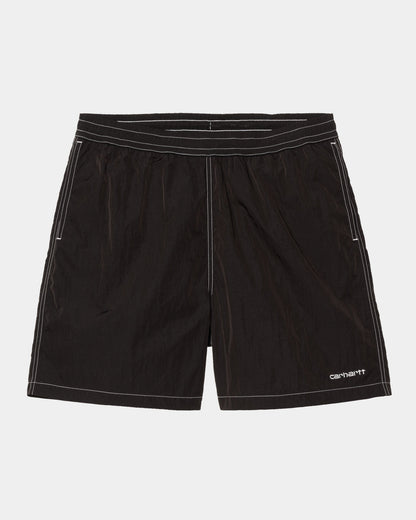 Canby Swim Trunks | Black / White