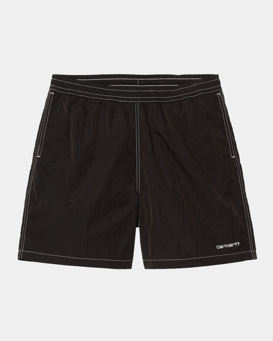 Canby Swim Trunks | Black / White