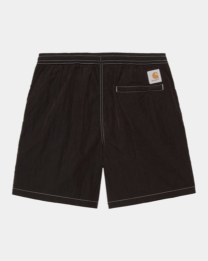 Canby Swim Trunks | Black / White