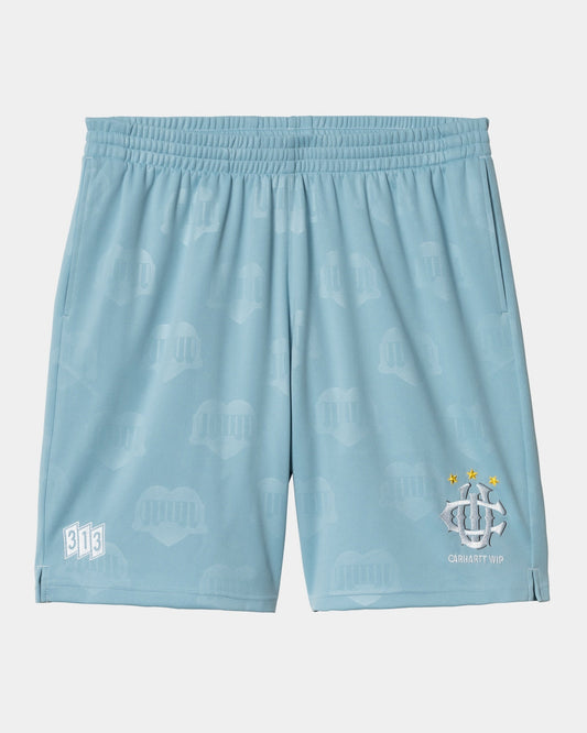 Hartt’s Football Short | Bluebird Heart Train Jacquard