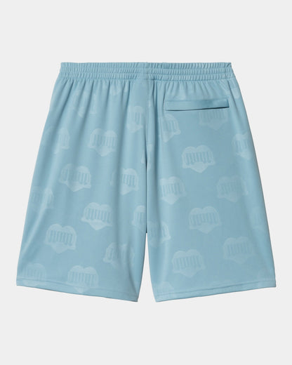 Hartt’s Football Short | Bluebird Heart Train Jacquard