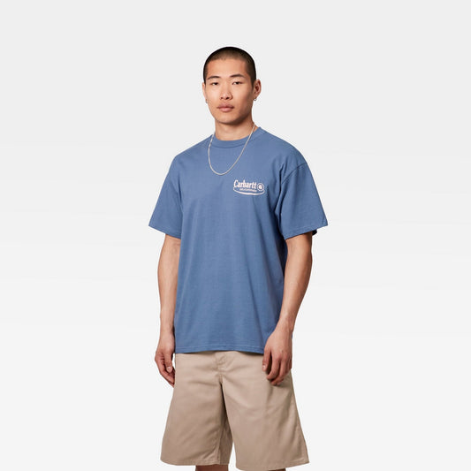 Catalogue T-Shirt | Blue Iris / Air Pink