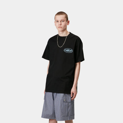 Catalogue T-Shirt | Black / Bluebird