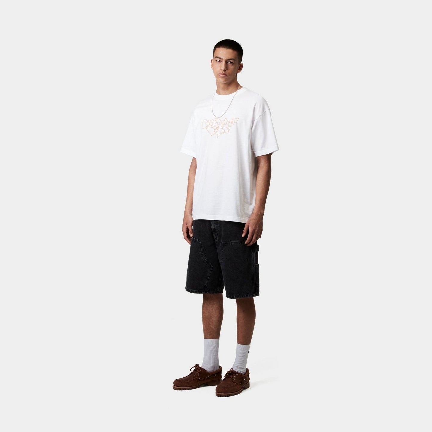 Screwed Up Script T-Shirt | White