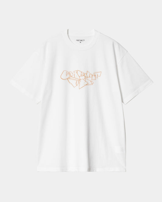 Screwed Up Script T-Shirt | White