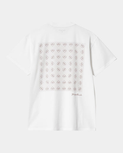 Furoshiki T-Shirt | White / Red