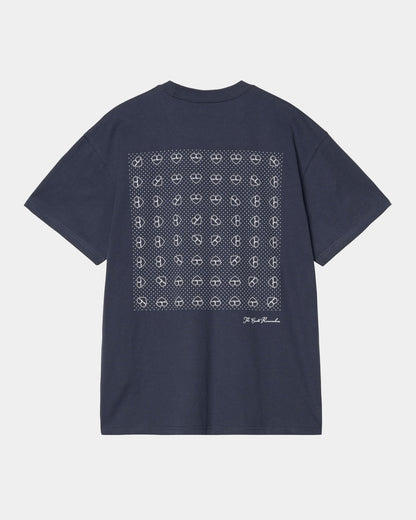 Furoshiki T-Shirt | Blue / White