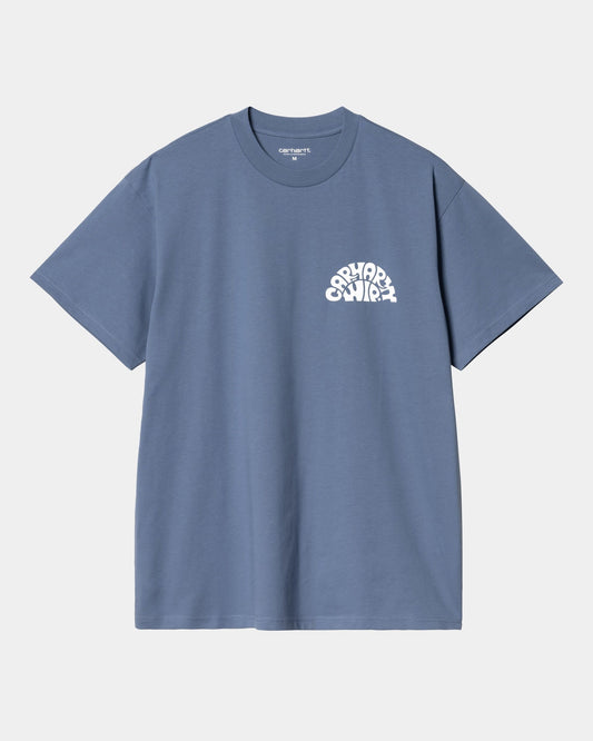 Jazzy T-Shirt | Blue Iris / White