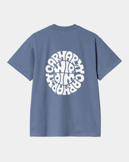 Jazzy T-Shirt | Blue Iris / White