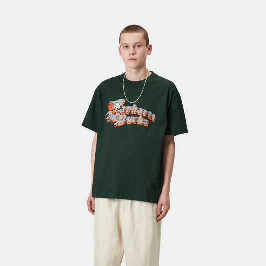 Flaming Ducks T-Shirt | Conifer