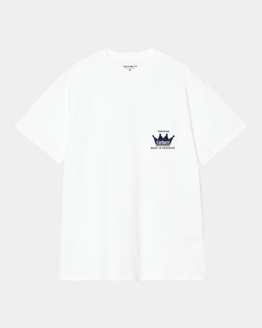 Crown Pocket T-Shirt | White