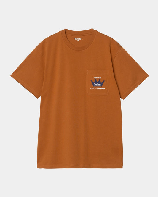 Crown Pocket T-Shirt | Sienna