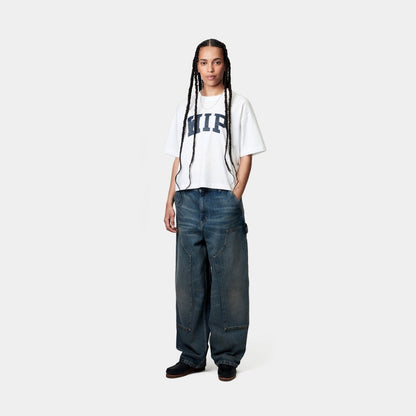 Women's WIP T-Shirt | White / Dusky Blue