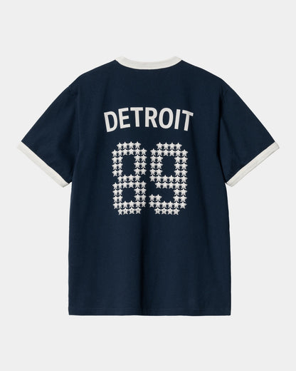 89 Ringer T-Shirt | Ink / Wax