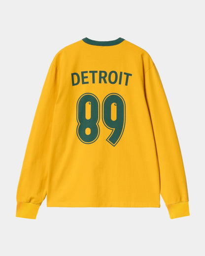 89 Ringer Long Sleeve T-Shirt | Quince / Rainforest