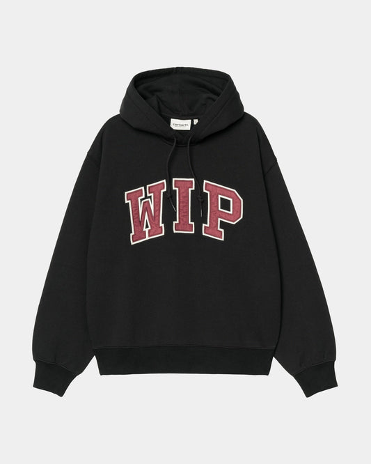 Women's Hooded WIP Sweatshirt | Black