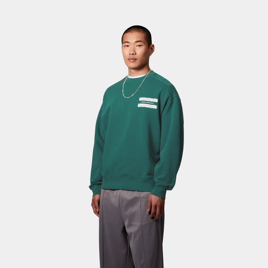 Catalogue Sweatshirt | Rainforest / White