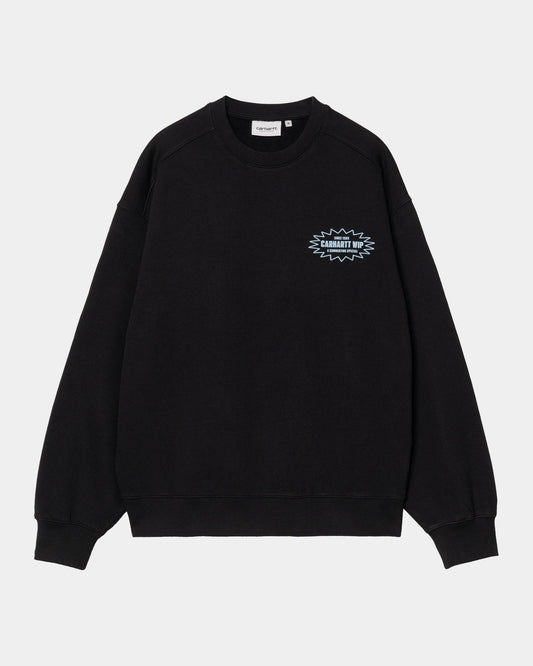 Catalogue Sweatshirt | Black / Bluebird