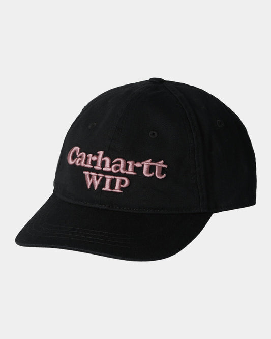 Script Cap | Black / Hortensia